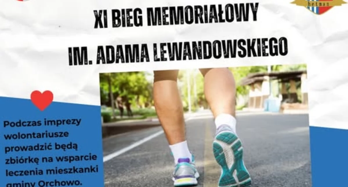 Festyny, pikniki, imprezy, pobiegną Memoriale Adama Lewandowskiego Orchowie wspomagając leczenie mieszkanki gminy - zdjęcie, fotografia