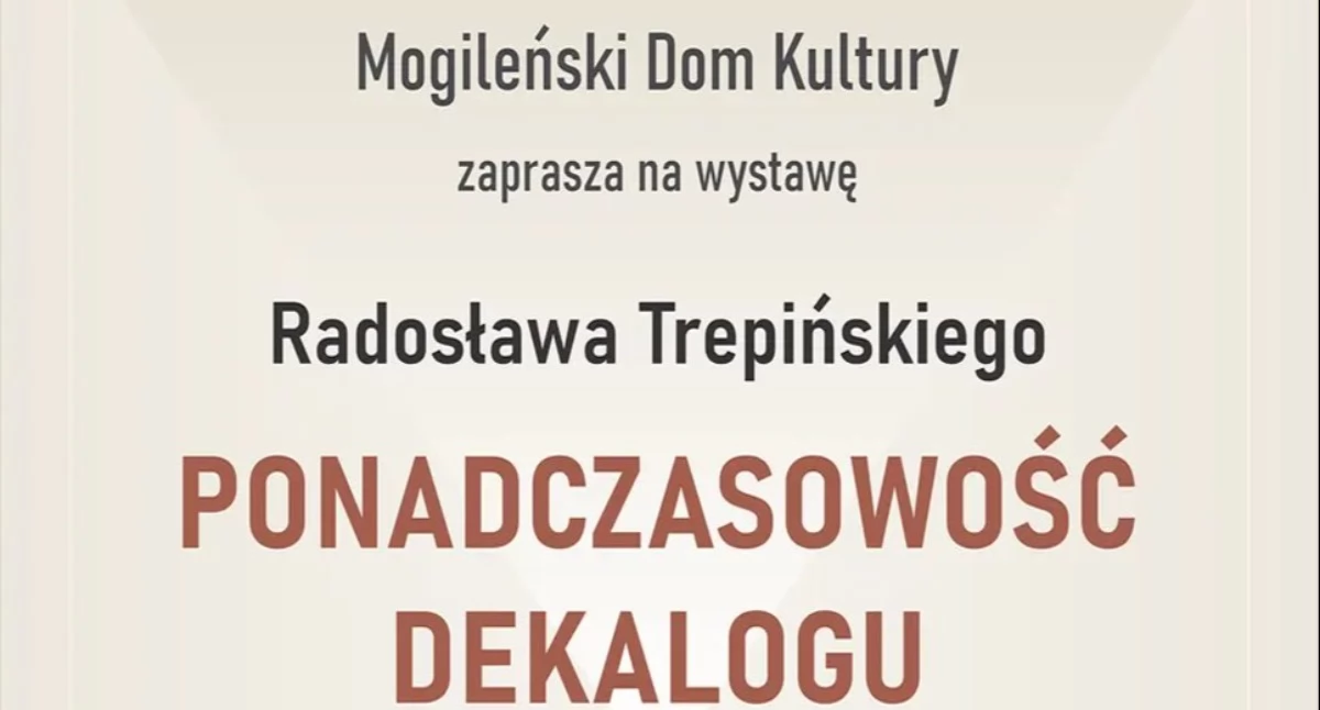 Wystawy, wernisaże, spotkania, marca wystawa Radosława Trepińskiego Mogilnie - zdjęcie, fotografia