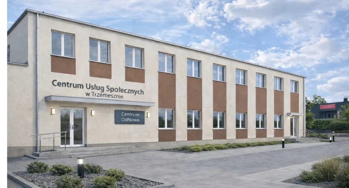 Wizualizacja Centrum OdNowa źródło: OPS Trzemeszno