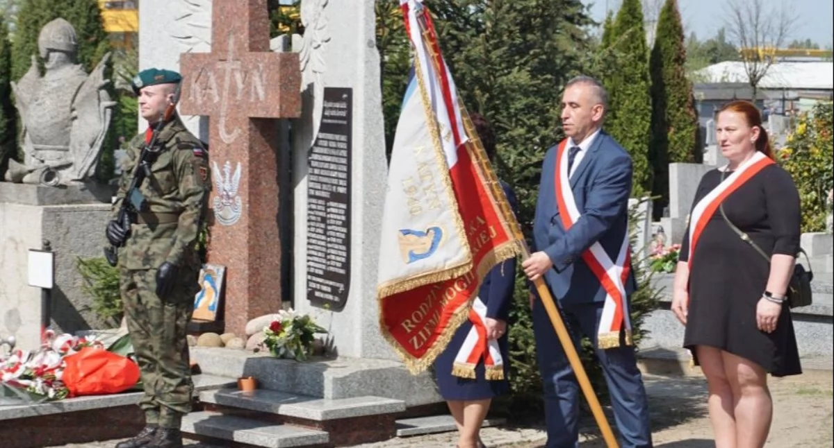 Stowarzyszenie, koła, fundacje, kwietnia obchody rocznicy zbrodni katyńskiej Ziemi Mogileńskiej (program) - zdjęcie, fotografia