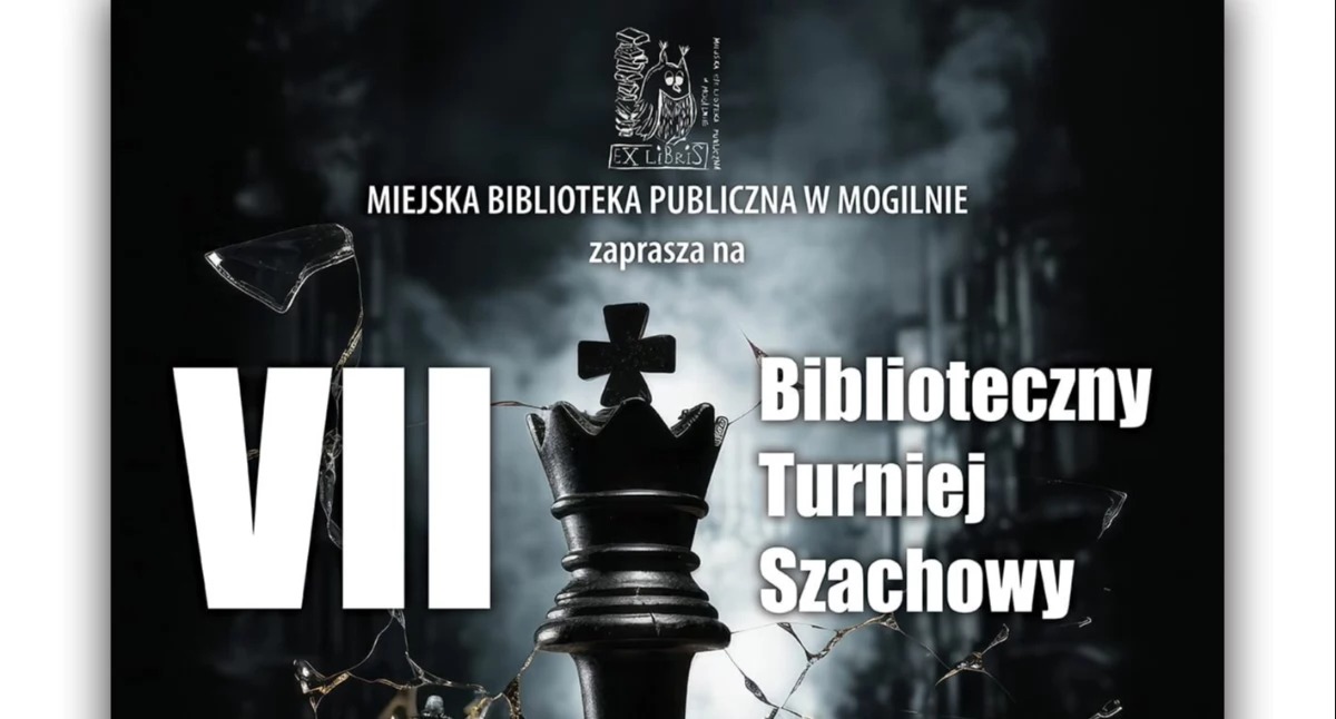 Pasja i hobby, Biblioteczny Turniej Szachowy Mogilnie - zdjęcie, fotografia