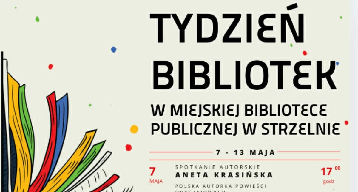 Festyny, pikniki, imprezy, Harmonogram Tygodnia Bibliotek Strzelnie - zdjęcie, fotografia