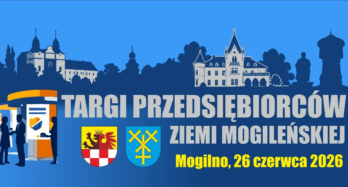 Inwestycje, instytucje, praca • , Targi Przedsiębiorców Ziemi Mogileńskiej jedna atrakcji Mogilna - zdjęcie, fotografia