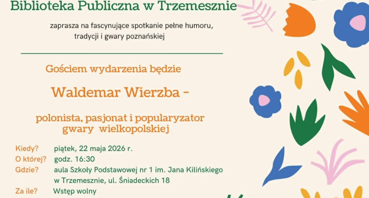 Życie miast i wsi, Spotkanie Waldemarem Wierzbą Trzemesznie - zdjęcie, fotografia