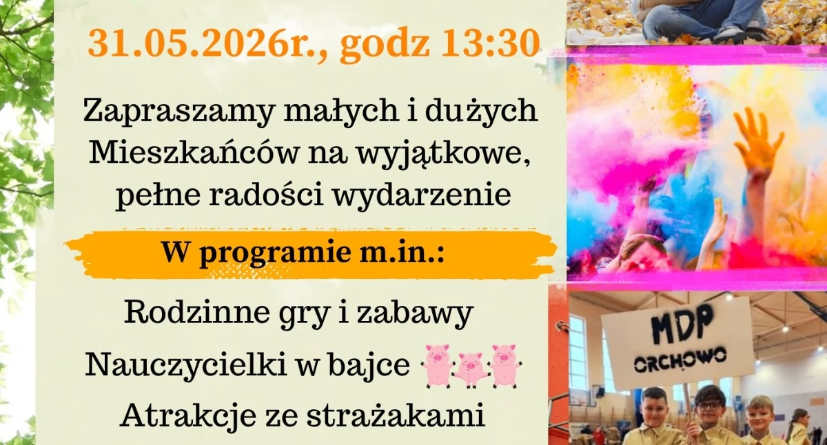 Festyny, pikniki, imprezy, Święto Rodziny Orchowie - zdjęcie, fotografia