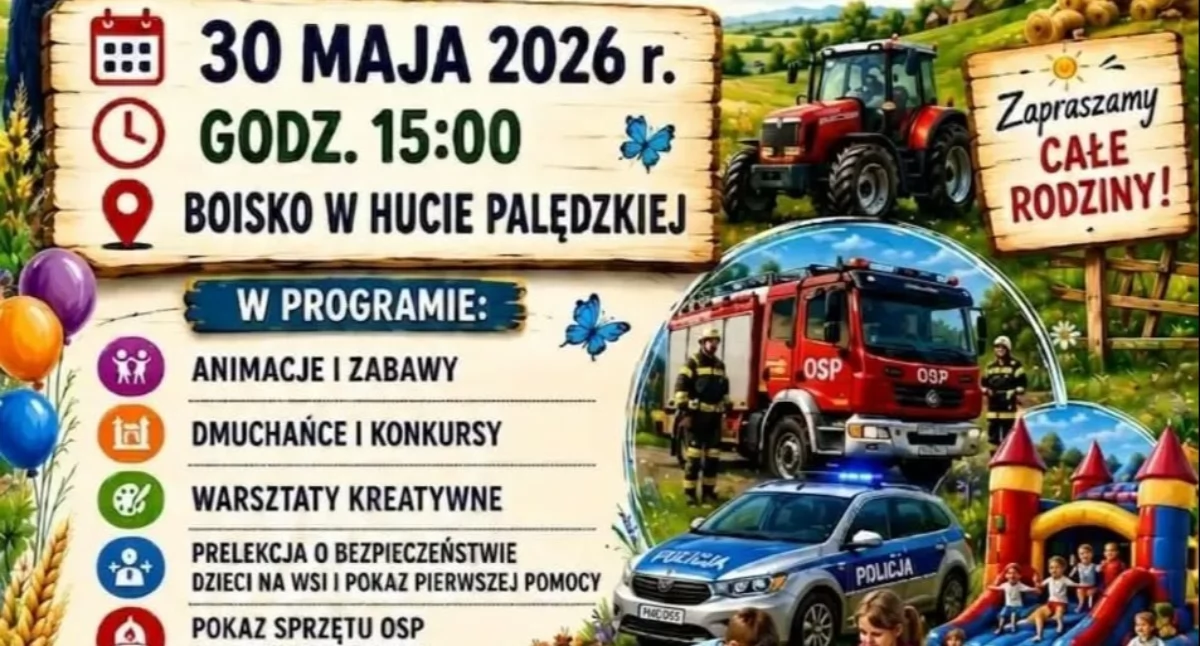 Życie miast i wsi, Festyn Hucie Palędzkiej - zdjęcie, fotografia