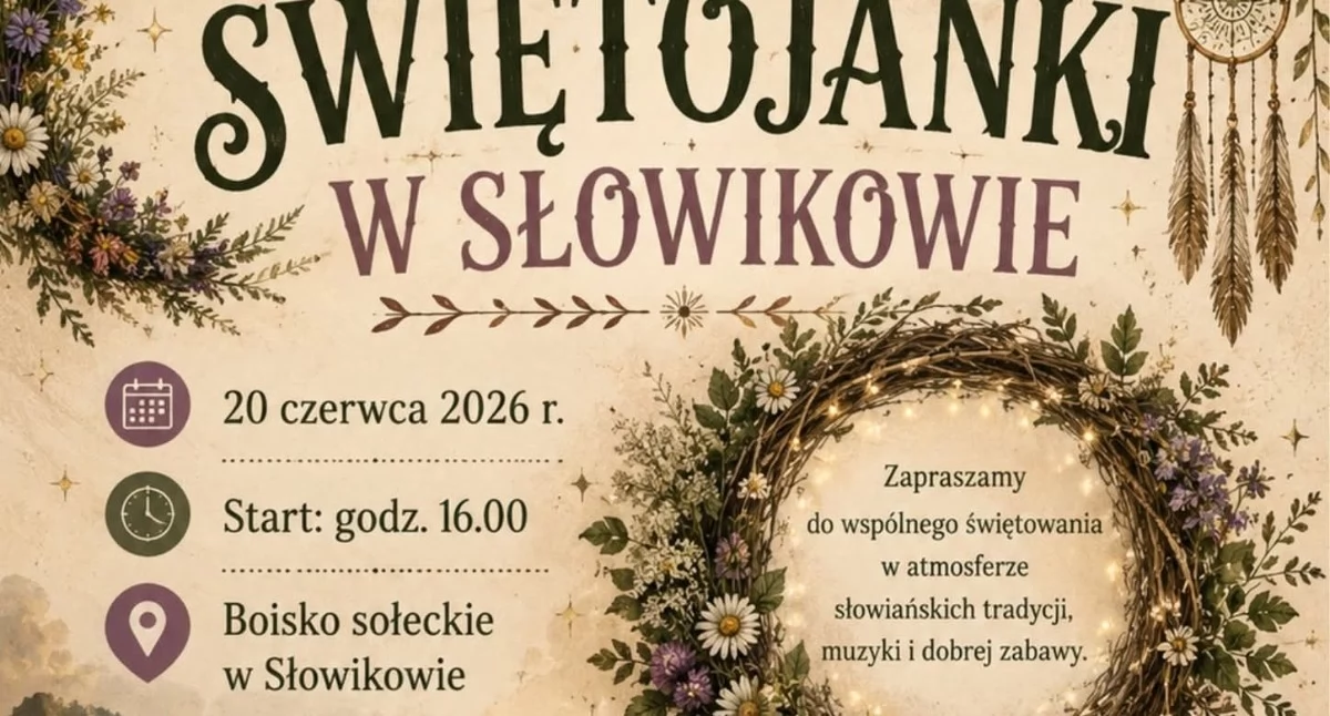 Festyny, pikniki, imprezy, Świętojanki Słowikowie czerwca - zdjęcie, fotografia