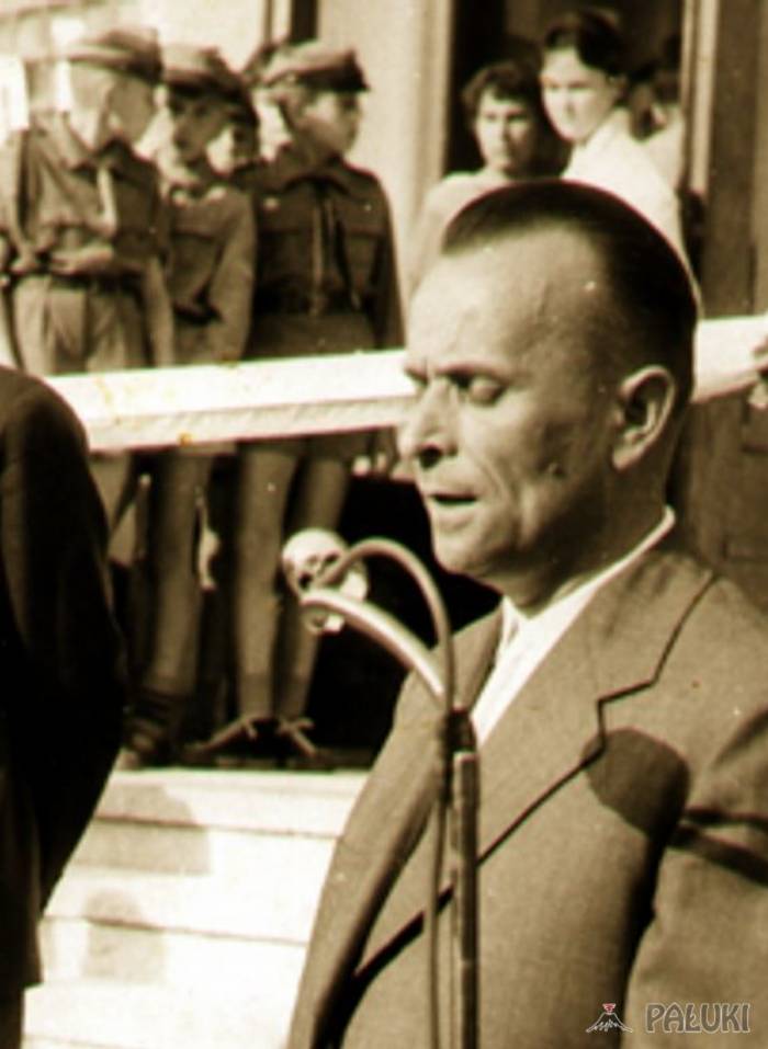 Brat Tadeusza Wesołowskiego - Antoni Wesołowski, przewodniczący Powiatowej Rady Narodowej w Mogilnie fot. arch. wydziału promocji Urzędu Miejskiego w Mogilnie
