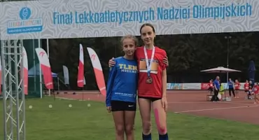 MKL Tlen Mogilno: brąz Wiktorii Budzyńskiej i świetny występ Mai Piechnik w Mistrzostwach Polski Dzieci w Dwuboju Lekkoatletycznym