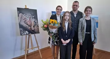 Wernisaż wystawy (super)realizm Łukasza Stopczyńskiego w Trzemesznie (film + zdjęcia)