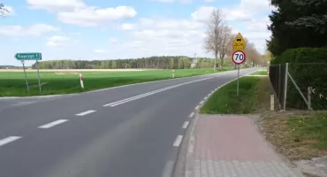 Powiat mogileński wybuduje ścieżkę rowerową od Padniewka do skrętu na Chałupska (zdjęcia)