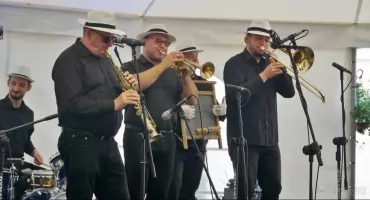 Dixie Team z Mogilna na XIV Majówce Jazzowej w Pałacu Lubostroń (film + zdjęcia)