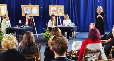 Spotkanie z Jolantą Sroczyńską-Pietz w Trzemżalu (zdjęcia)