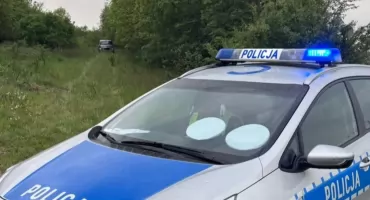 Przed policyjnym pościgiem, kierowca ukrył 