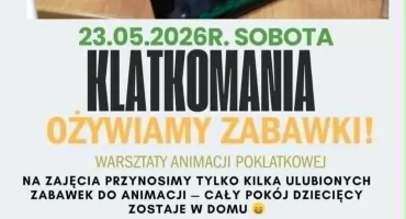 Warsztaty z animacji poklatkowej już 23 maja 2026 roku w Orchowie