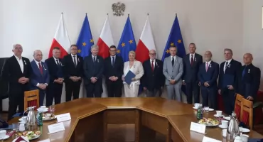 Burmistrz Strzelna Dariusz Chudziński odznaczony za zasługi dla samorządu terytorialnego