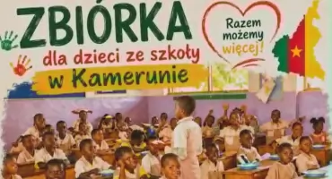 Zbiórka przyborów szkolnych dla dzieci w Kamerunie