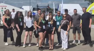 Młodzież ZS CKR w Bielicach na Dniach Pola w Szepietowie (zdjęcia)