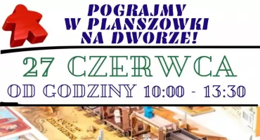 Wspólna gra w planszówki już 27 czerwca w Orchowie