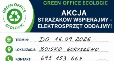 OSP Goryszewo prowadzi zbiórkę elektroodpadów