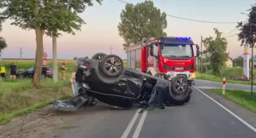 Jak doszło do sobotniego zderzenia samochodów w Wiecanowie?